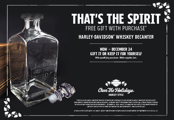 Harley-Davidson® Whiskey Decanter